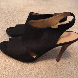 Coach suede heels - size 10